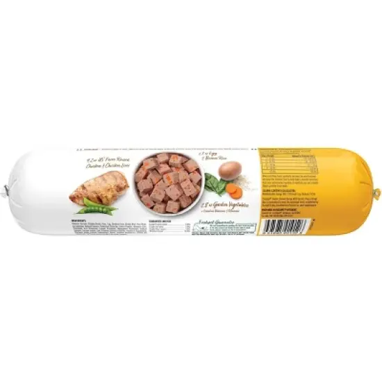 Freshpet Select Roll Tender Chicken and Vegetable Recipe Refrigerated Dog Food image {3}