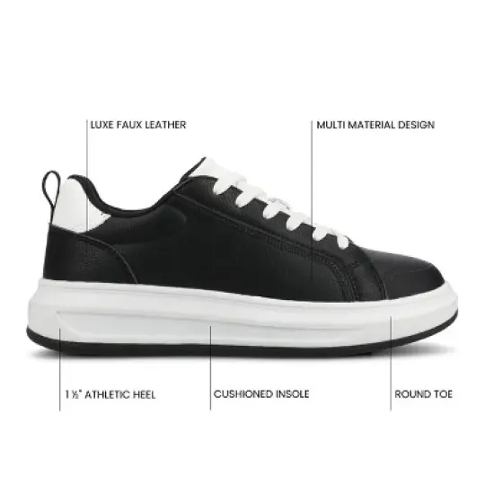 Journee Women's Meeya Casual Sneakers image {7}