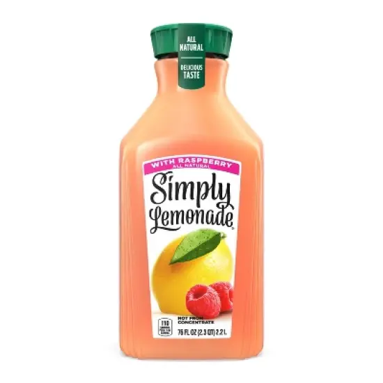 Simply Beverages Lemonade with Raspberry Juice - 76 fl oz image {7}