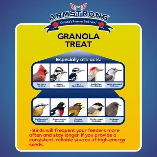 Armstrong Wild Bird Food Royal Jubilee Granola Treat, 32oz image {1}