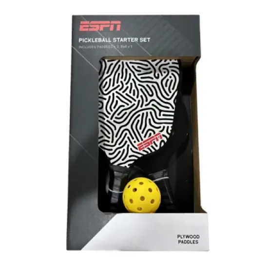 ESPN Pickleball Set (2 core paddles, 1 ball) image {1}
