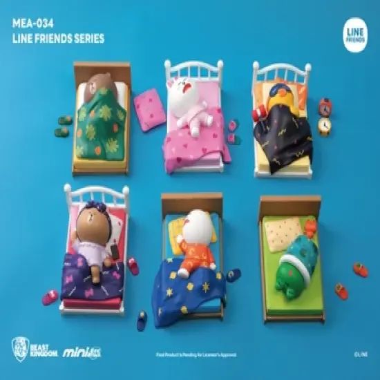 LINE FRIENDS Series Night-night Sally (Mini Egg Attack) image {3}