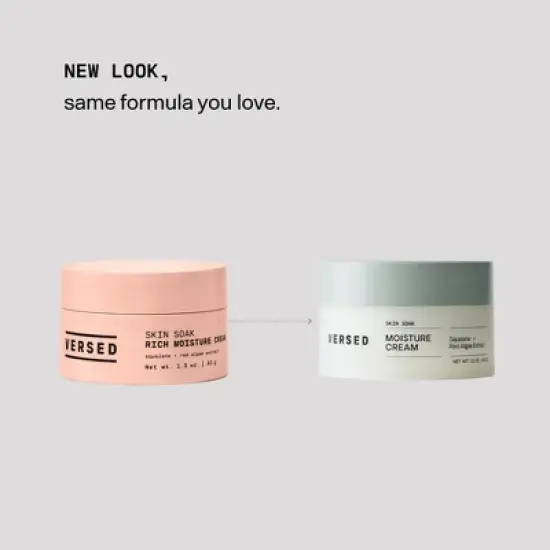 Versed Skin Soak Rich Moisture Cream - 1.5oz image {3}