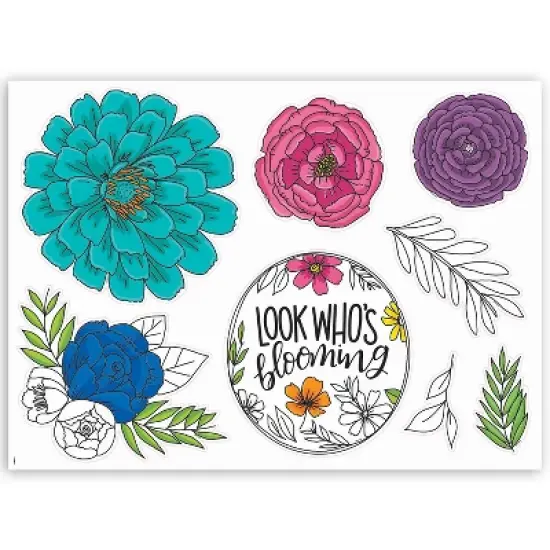 Creative Teaching Press&reg; Bright Blooms Blooming Minds Bulletin Board Set image {4}