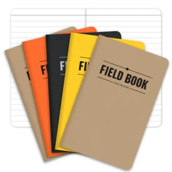 Elan Publishing Company Mini Field Book Set - Line Text / Combo. Covers image {5}