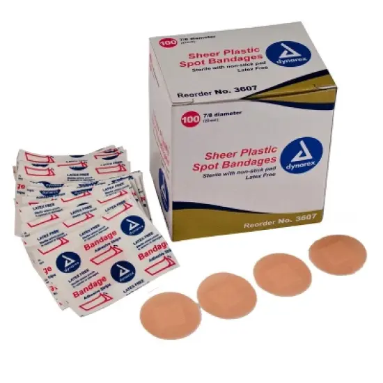 Hartmann Spots Bandage 7/8 in Round (Box of 100) image {2}