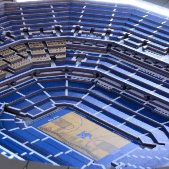 NCAA Memphis Tigers 25-Layer StadiumViews Lighted End Table image {2}