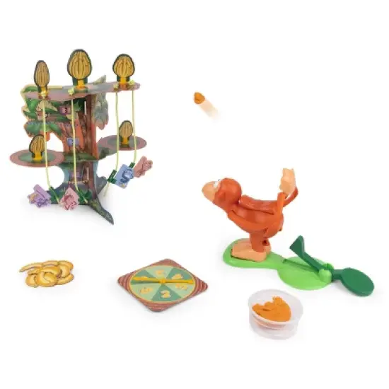 Spin Master Games Monkey See Monkey Poo Board Game image {1}