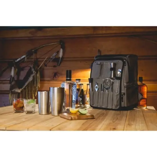 Picnic Time 18pc Bar-Backpack Portable Cocktail Set image {5}