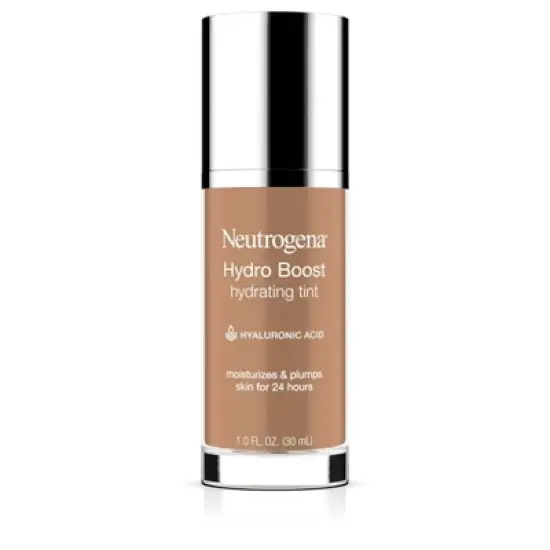 Neutrogena Hydro Boost Hydrating Tint Foundation with Hyaluronic Acid - 1 fl oz image {12}