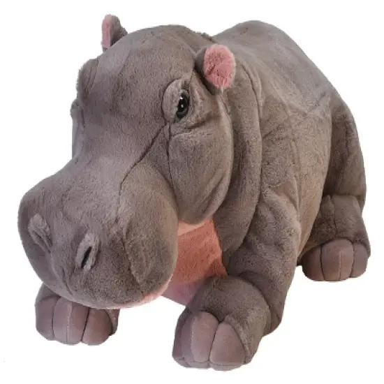 Wild Republic Cuddlekins Jumbo Hippo Stuffed Animal, 30 Inches image {1}