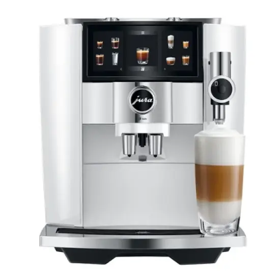 Jura J8 twin Diamond White Automatic Coffee Machine with Sweet Foam Function image {3}