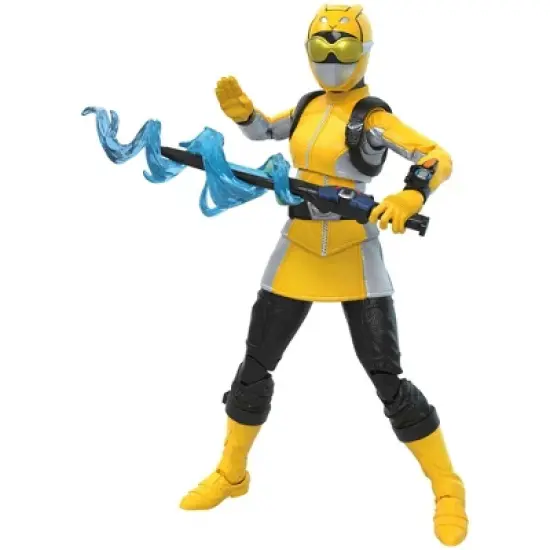 Hasbro Power Rangers Lightning Collection Beast Morphers Yellow Ranger Action Figure image {2}