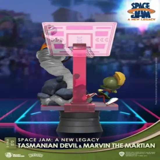 WARNER BROS Space Jam: A New Legacy-Tasmanian Devil & Marvin The Martian Close Box (D-Stage) image {1}