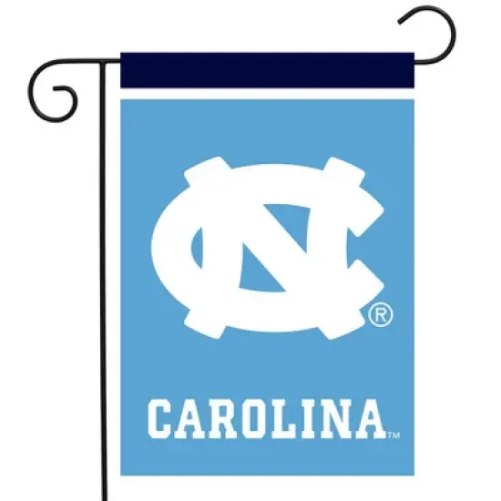 Briarwood Lane North Carolina Tar Heels Garden Flag NCAA Licensed 12.5" x 18" image {1}
