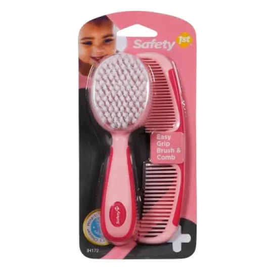 Safety 1st Easy Grip Brush & Comb Set image {1}