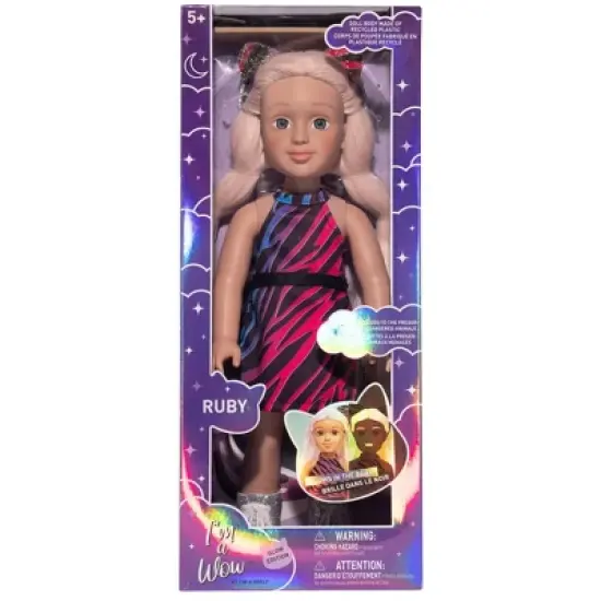 I'M A WOW Glow Edition Ruby the Tiger 14" Fashion Doll image {4}