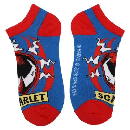 Spider-Man Into The Spider-Verse Multi-Character 5-Pack Women's Ankle Socks image {4}