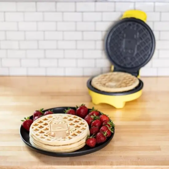 Uncanny Brands Minions Kevin Waffle Maker image {1}