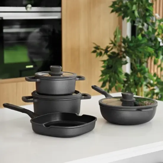 BergHOFF Stone Non-stick Wok Pan, Gray image {5}