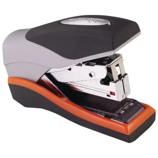 Swingline Optima 40 Compact Stapler Half Strip 40-Sheet Capacity Black/Silver/Orange 87842 image {4}