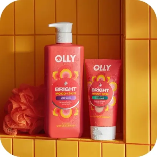 OLLY Bright Mood and Skin Vitamin-Infused Body Scrub - Citrus Currant - 6oz image {4}