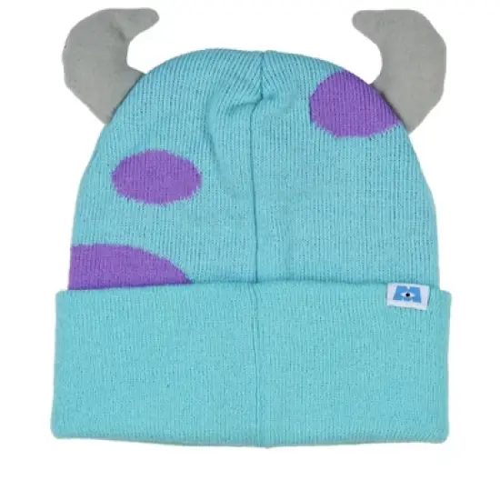 Disney Monsters Inc. Sulley Beanie Embroidered 3D Character Design Costume Hat image {6}