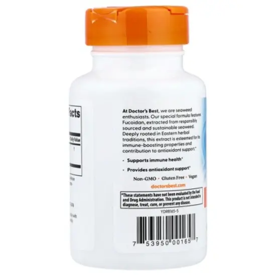 Doctor's Best Fucoidan, 60 Veggie Caps (300 mg per Capsule) image {2}