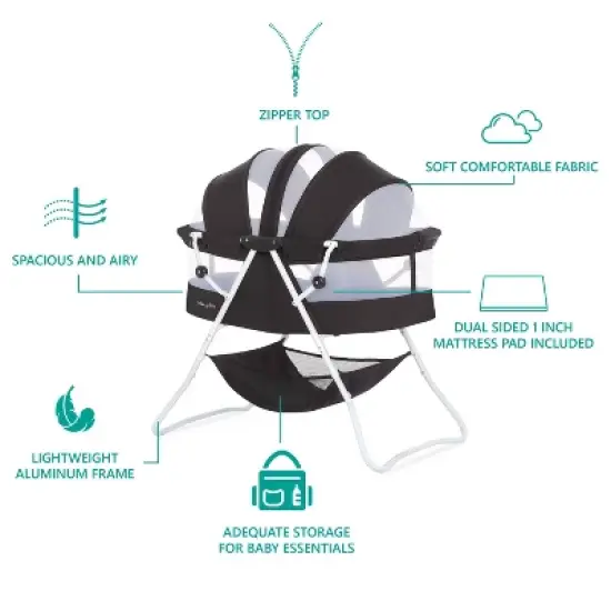 Dream On Me Karley Bassinet image {5}