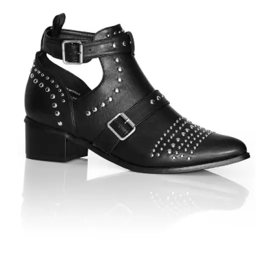 Women's WIDE FIT Cristi Ankle Boot - black | CITY CHIC image {7}