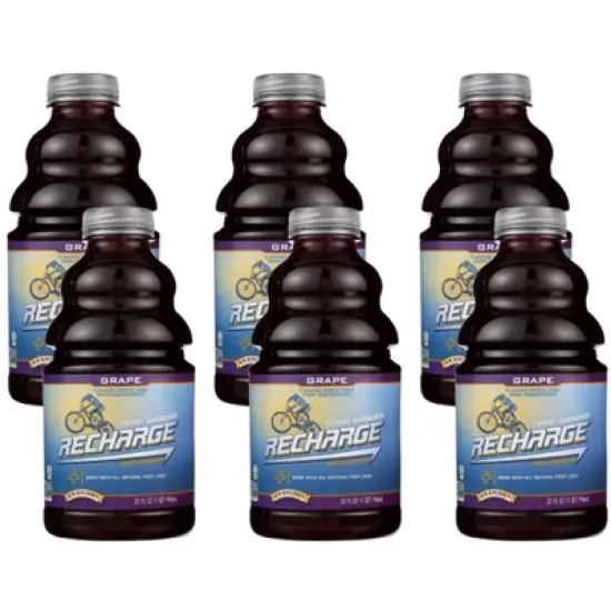 R.W. Knudsen Grape Recharge Sports Drink - Case of 6/32 oz image {7}