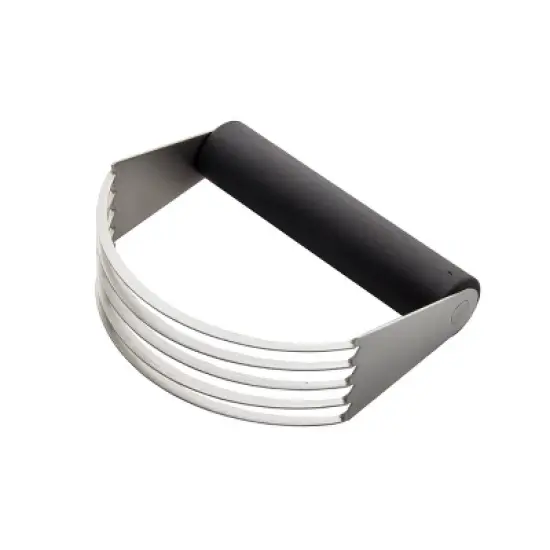 KitchenAid Pastry Blender Black: Stainless Steel Blades, Soft-Grip Handle, Dishwasher-Safe, Lifetime Warranty image {1}