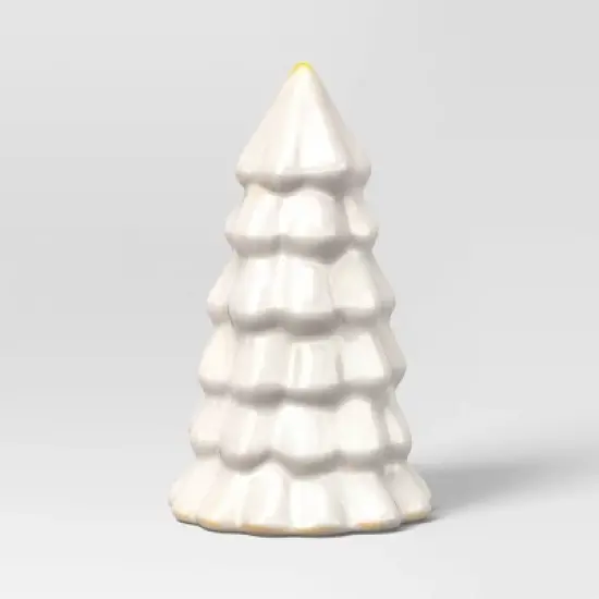 3ct Christmas Ceramic White Tree Set - Wondershop&trade; image {3}