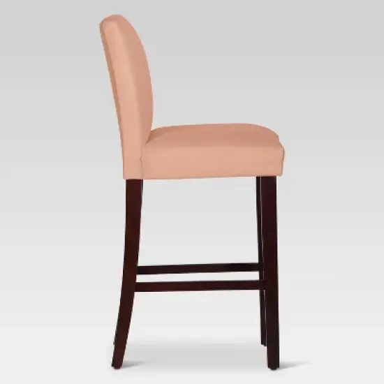 30" Velvet Parsons Barstool Wood - Threshold&trade; image {2}