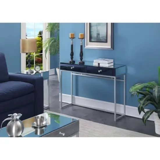 Reflections Console Table Mirror/Silver - Breighton Home image {1}