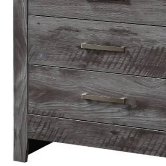 31" Vidalia Bedroom Set Rustic Gray Oak - Acme Furniture image {3}