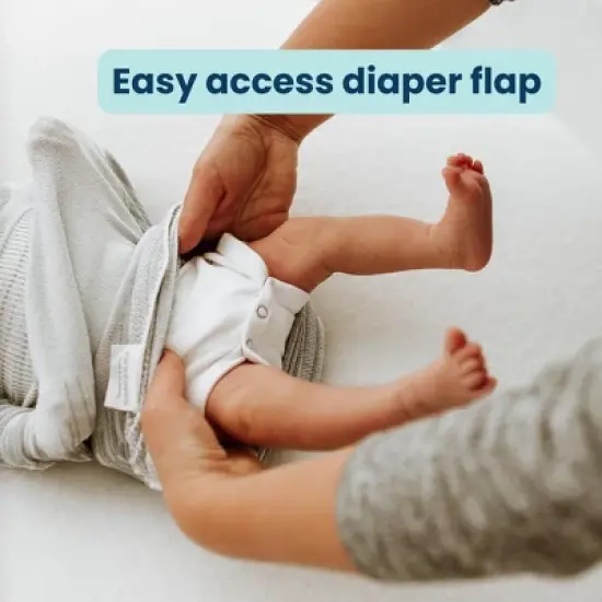 Swaddelini Grey Swaddle Sleep Sack image {2}