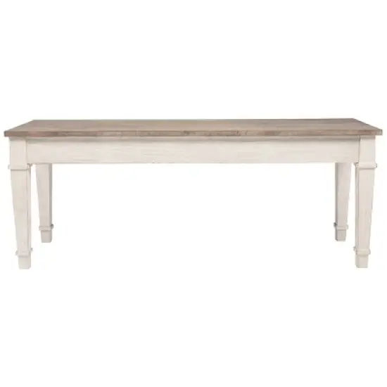 Skempton Storage Bench Two-Tone - Signature Design by Ashley image {6}
