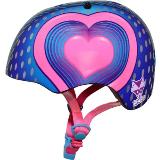 Raskullz LED Hearts Straps Child Bike Helmet image {1}