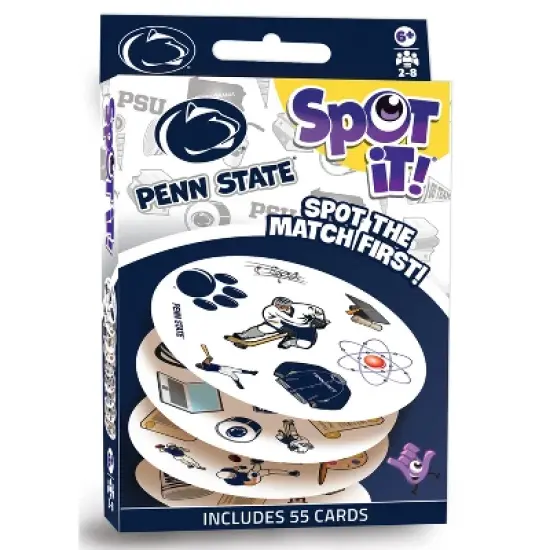 MasterPieces Officially Licensed NCAA Penn State Nittany Lions Spot It Game for Kids and Adults image {1}
