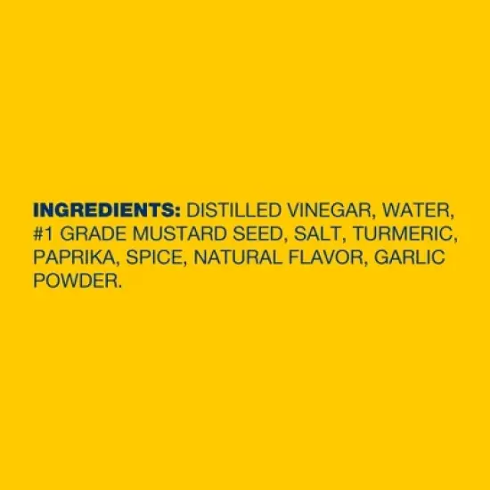 French's Classic Yellow Mustard - 8oz image {24}