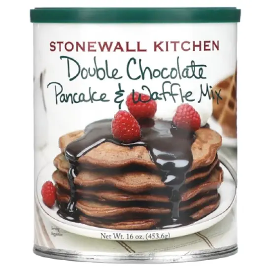 Stonewall Kitchen Double Chocolate Pancake & Waffle Mix, 16 oz (453.6 g) image {4}