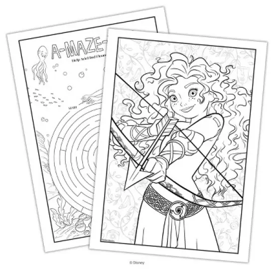 Disney Princess Sticker Dress Up Paper Doll Book image {3}