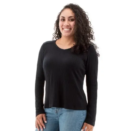 Aventura Clothing Women's Bliss Long Sleeve V-Neck T-Shirt image {2}