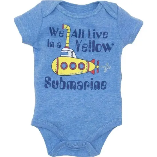 Lyrics by Lennon and McCartney Baby Boys 5 Pack Short Sleeve Bodysuit  image {5}