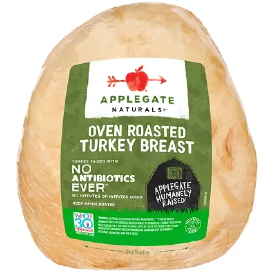 Applegate Naturals Oven Roasted Turkey Breast - Deli Fresh Sliced - price per lb image {4}