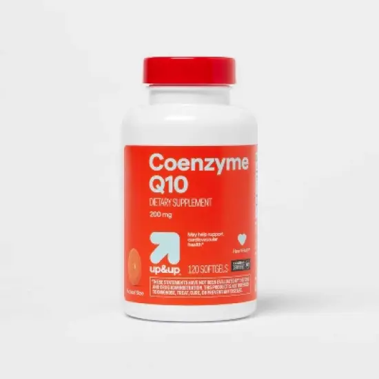 Coenzyme Q10 200mg Supplement Softgels - 120ct - up&up&trade; image {4}