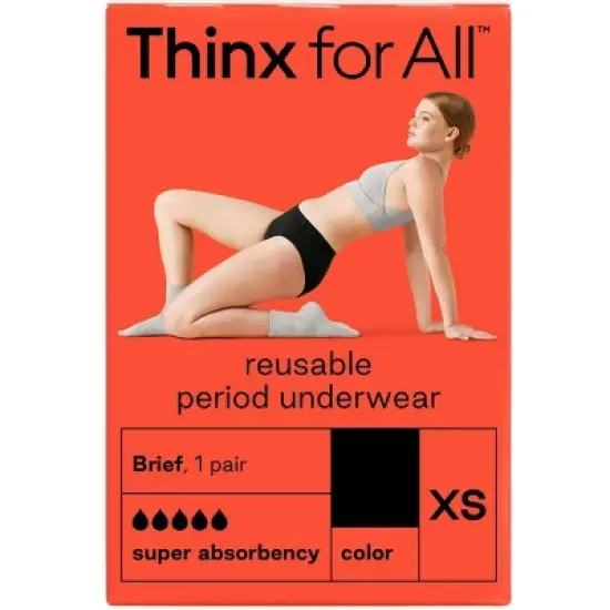 Thinx for All Women Briefs Period Underwear image {1}