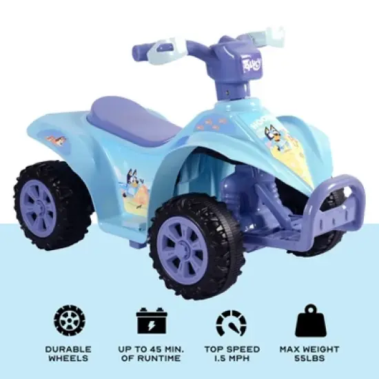 Bluey electric 6V Quad for kids image {1}