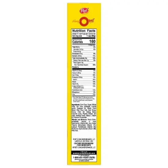 Post Honey Oh's Breakfast Cereal image {4}